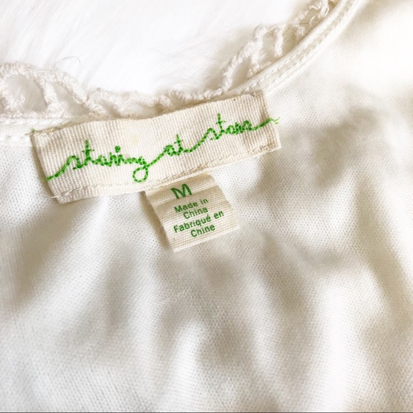 Urban Outfitters Staring at Stars Cream Dress M - Picture 6 of 8